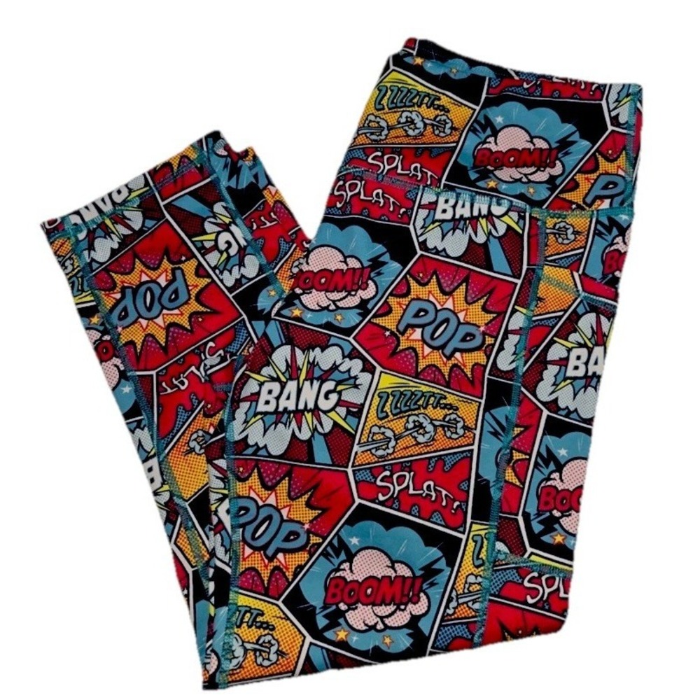 Constantly Varied Gear CVG Womens Comic Leggings XLarge PRISTINE! (173)